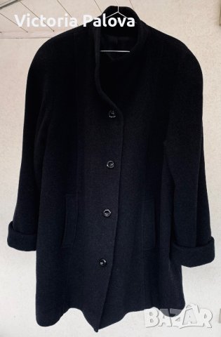 Красиво палто вълна кашмир полиамид, снимка 17 - Палта, манта - 43438896