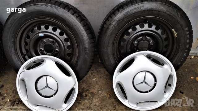 Четири таса 15 цола,оригинални за МЕРЦЕДЕС, снимка 4 - Аксесоари и консумативи - 52126106