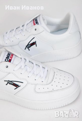TOMMY HILFIGER

Jeans Basket Cupsole Tjm сникърси/ маратонки  номер 43,5-44, снимка 4 - Маратонки - 43316408