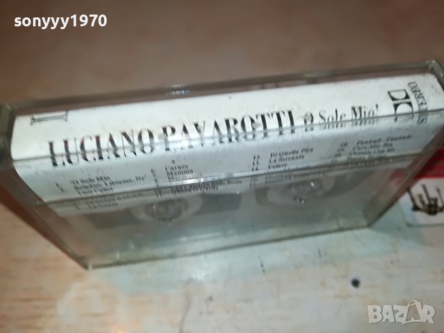 luciano pavarotti o sole mio 0211221837, снимка 9 - Аудио касети - 38539025