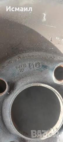 Железни джанти за Опел Мерива 15ц , снимка 2 - Гуми и джанти - 49937528