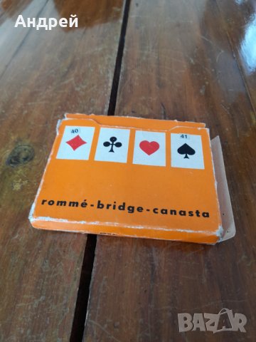 Стари карти за игра Coeur