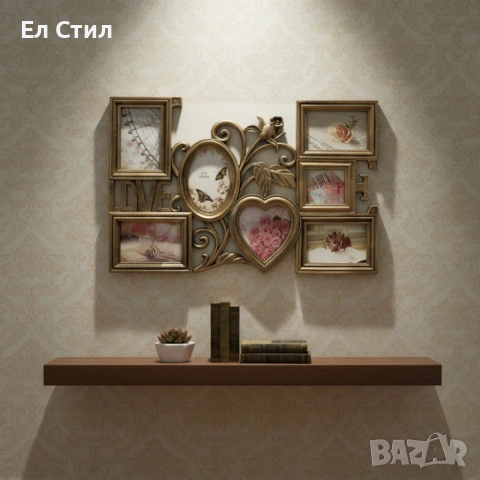 Любовна Феерия – декоративна фоторамка за 7 снимки, снимка 4 - Декорация за дома - 53586231