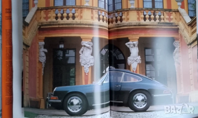 Огромна книга Porsche немски език автомобили литература Lucinda Lewis , снимка 10 - Енциклопедии, справочници - 51198865
