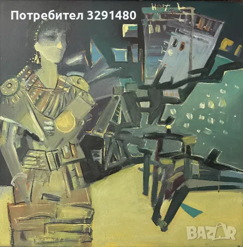 Картина Георги Янев масло, снимка 1