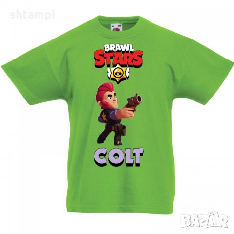 Детска тениска Colt 2 брол старс Brawl Stars, снимка 5 - Детски тениски и потници - 32920191