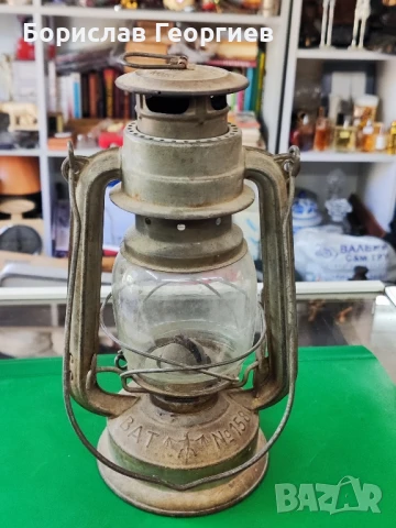 Стар немски газен фенер Bat 158
