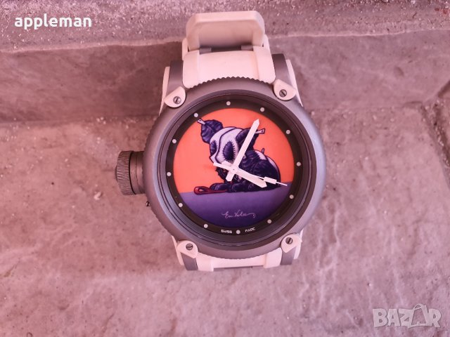 Часовник Invicta Men's 11153 Russian Diver Panda Suit Orange Artist Series Dial White Polyurethane W, снимка 2 - Мъжки - 38243085