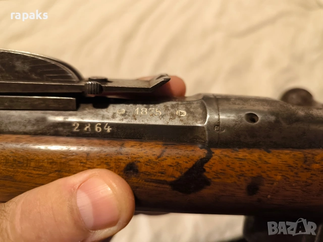 Пушка Бюмонд, карабина револвер, старинна многозарядна , снимка 7 - Колекции - 43187258