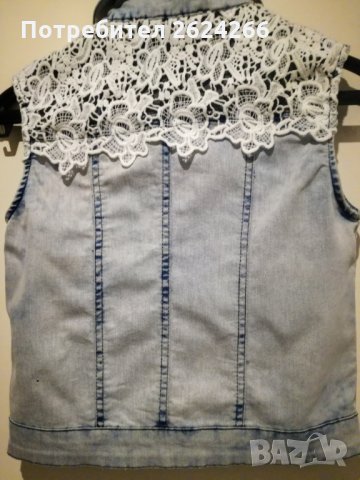 Дамски дънков елек Signet, снимка 4 - Елеци - 28525457