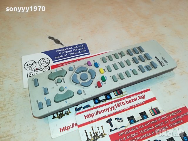 THOMSON TV DVD VCR REMOTE-SWISS 2804232745, снимка 2 - Дистанционни - 40520795