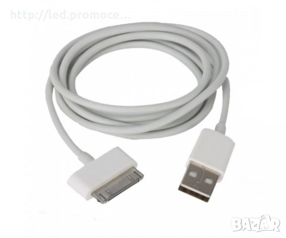 кабел за зарядно за Apple Iphone 4, Iphone 4S, снимка 1
