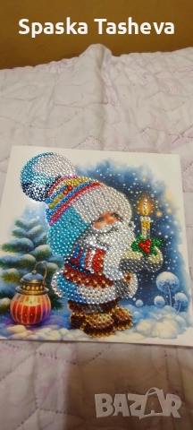 Коледни картички , снимка 9 - Коледни подаръци - 52617842