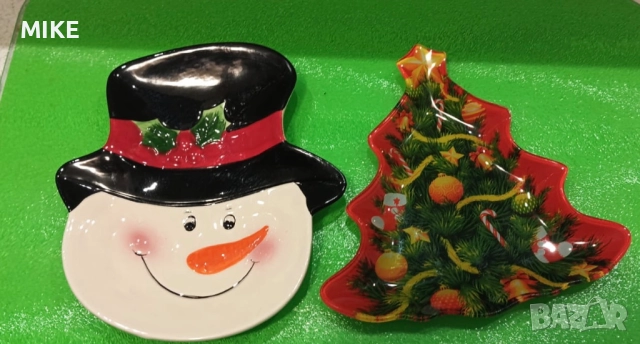 Коледни чинийки