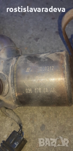 Катализатор с изпускателен колектор от Ауди А2, снимка 3 - Части - 52281119