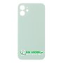 Заден капак за iPhone 12 green BIG HOLE OEM