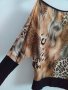Блуза с животински принт, снимка 1 - Блузи с дълъг ръкав и пуловери - 37749701