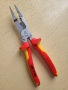 KNIPEX - Инсталаторски клещи VDE 1000V хромирана 200мм 1396200. Цената е крайна!, снимка 2
