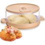Функционален уред за приготвяне на вкусни картофи и други в микровълнова печка, снимка 6
