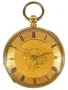 Златен джобен часовник 18 карата !, снимка 2