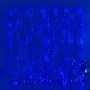 Коледни лампички с 300Led лампи 3 метра на 3 метра ,коледна завеса с дистанционно., снимка 5