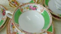 Английски порцеланови тройни сетове на Jackson & Gosling от периода 1919-1930г., снимка 3