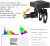 5W Стоматологичен LED фар Безжичен за очила с лупи, Преносим безкабелен челник за дентален хигиенист, снимка 3