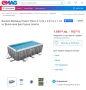 Басейн Bestway пълен комплект + ПОДАРЪЦИ, 4.12 м х 2.01 м х 1.22 м, снимка 6