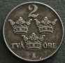 2 йоре 1945, Швеция, снимка 1 - Нумизматика и бонистика - 28405671