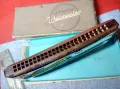 VERMONA WELTMEISTER Стара УСТНА ХАРМОНИКА ВЕЛТМАЙСТЕР Рядък КОЛЕКЦИОНЕРСКИ МОДЕЛ с КУТИЯТА й 47798, снимка 15