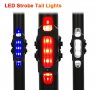 LED - USB Стоп , Фенер , светлоотразител за Велосипед , колело - 3 цвята, снимка 2