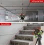 Huepar електронен самонивелиращ се ротационен червен лазерен нивелир - 360° хоризонтален, снимка 4