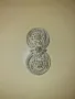 възрожденска брошка пафта филигран сребърна , снимка 1