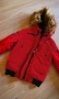 Bershka - 55% Дамско зимно червено яке S размер, снимка 4