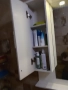 PVC горен шкаф с огледало за баня, снимка 2