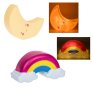 Нощна лампа, Rainbow, 13.5x5x7см, снимка 4