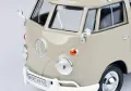 Метална количка кола Volkswagen 1:24 VW T1 Ван с покрито ремарке Motormax, снимка 3