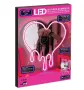 Огледало с LED Neon, Сърце, 45.7x61см, снимка 1