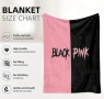 Малко одеало Black Pink, снимка 2