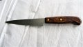 Шведски нож с дръжка от мраморно дърво, снимка 7