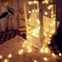 Соларно коледно LED осветление, 60 броя, 6 метра, снимка 9