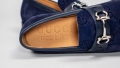 Мъжки обувки Gucci Jordy Guccissima от велур, снимка 5