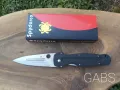 Сгъваем нож Spyderco Schempp Euro Edge, снимка 1