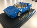 BBURAGO метална колекционерска количка FERRAR GTO 1989 1:24 нова, снимка 3