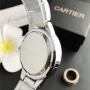 Луксозен дамски ръчен часовник CARTIER. Ръчен водоустойчив часовник, снимка 3