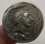 Монета Тетрадрахма гр. Лентини, Сицилия, 480 г. пр. Хр. - РЕПЛИКА, снимка 4