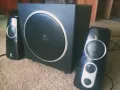 Logitech Озвучителна аудио система с субуфер и колонки говорители, снимка 2