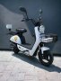 Електрически скутер с педали MaxMotors 500W/48V/12Ah - WHITE