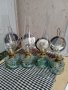Старинни газени лампи - 4 броя, снимка 1 - Декорация за дома - 41780982