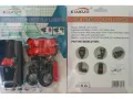 Комплект светлини за Велосипед/Тротинетка KK-B26, 5W LED COB фар, LED стоп, снимка 2